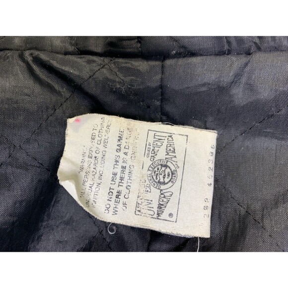 Carhartt JQ296 Canvas Quilt Lined Jacket Men's 2XL Blue Green Vintage 90’s Chore - Picture 9 of 12